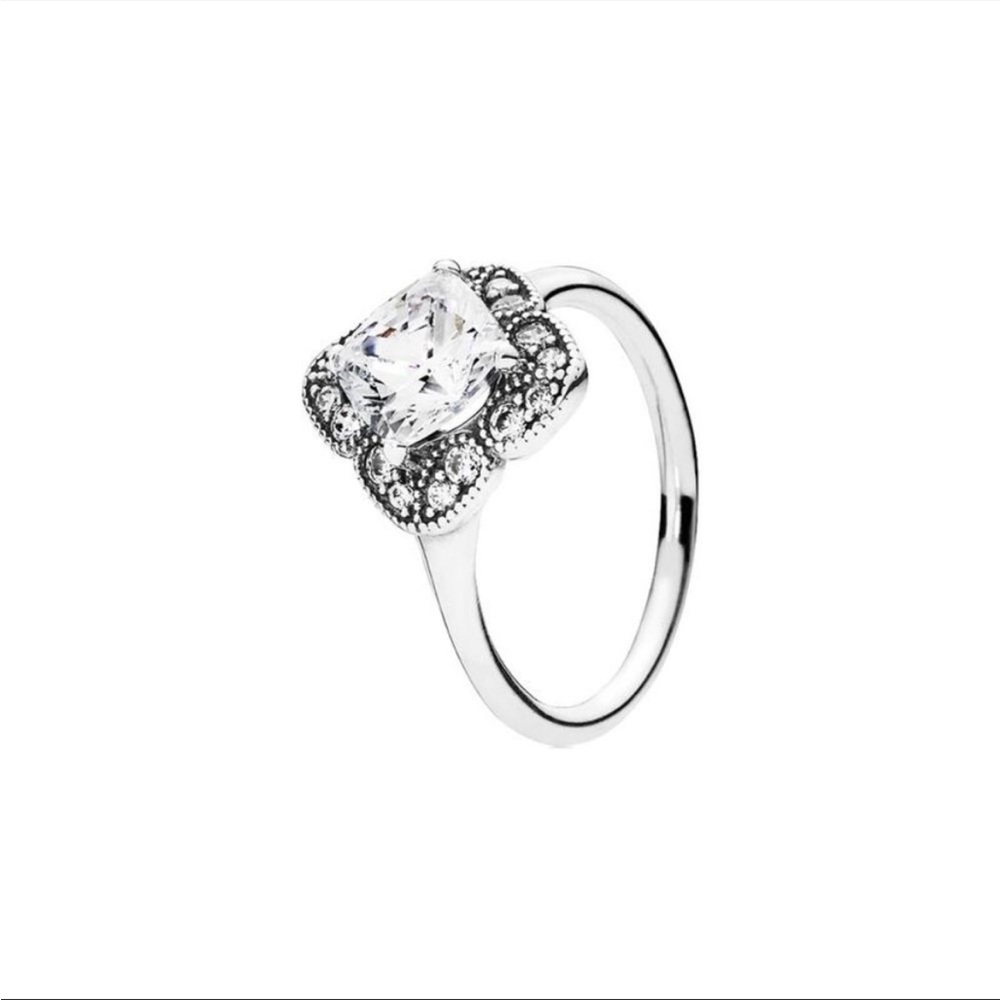 Pandora Fancy Floral Antique Ring
